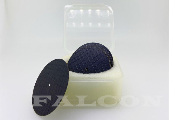 качество  Black Reinforced Dental Diamond Discs 0.7mm Cut off Grinding Wheel Фабрика